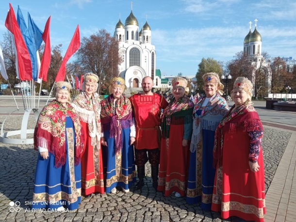 Белорусы Омской области побывали в гостях у ансамбля "Калинушка"